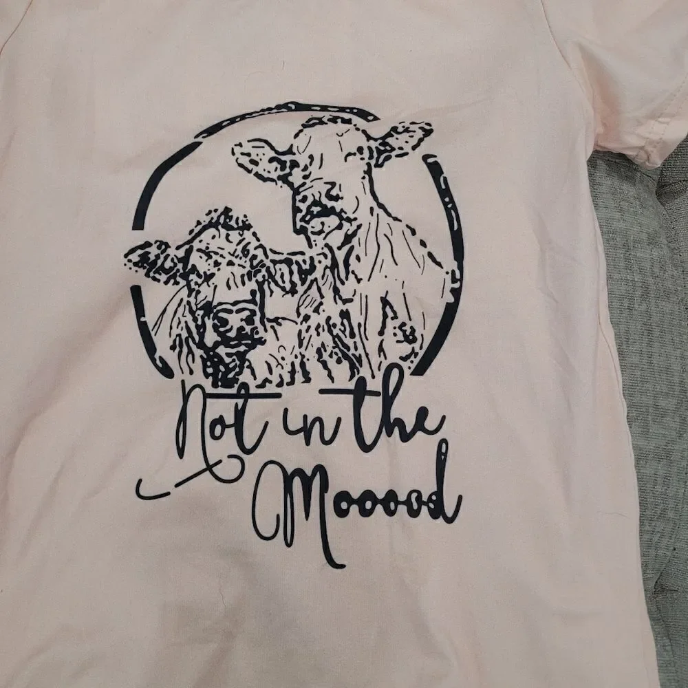 Cow print boutique outfit 6-7T